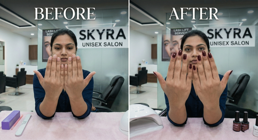 best gel lacquer service skyra