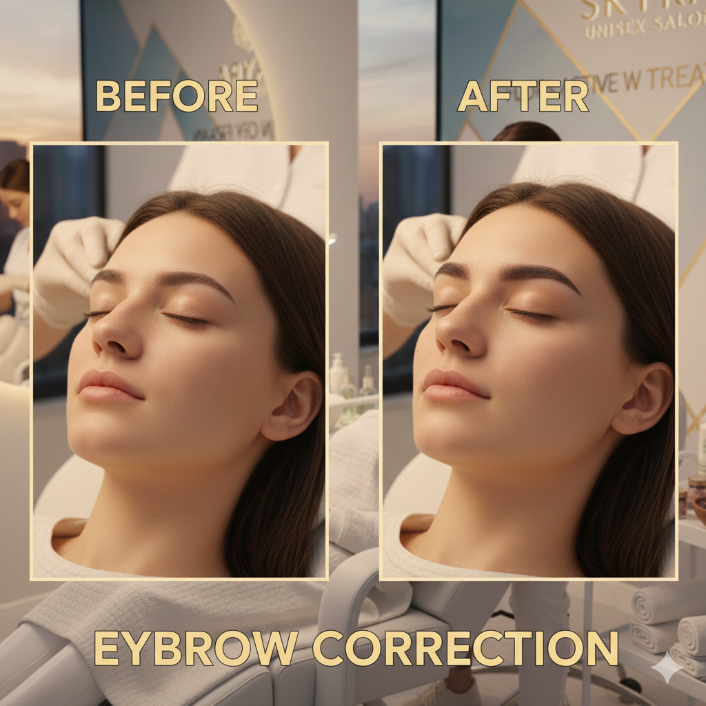 Best Eyebrow Correction skyra