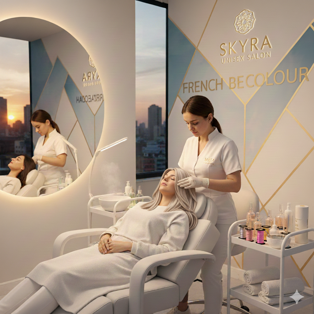 best french balayage hair colour