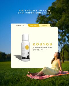 Skyra Kouyou Sun Protection Mist SPF 70 PA+++